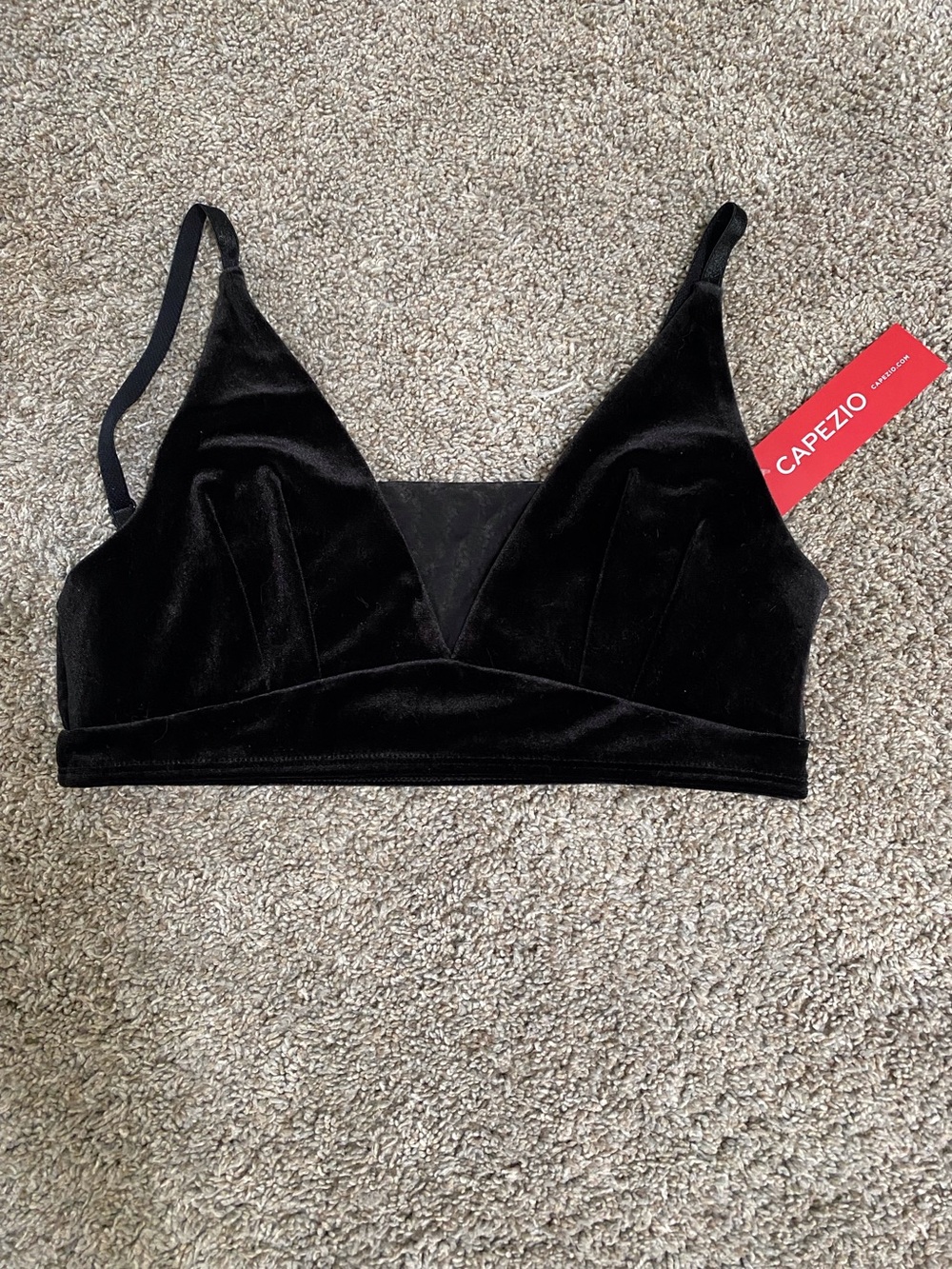 Capezio Velvet Sports Bra Top